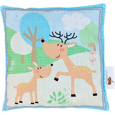 Ovopecka nahřívací polštářek s třešňovými peckami Jelínek 15x15 cm