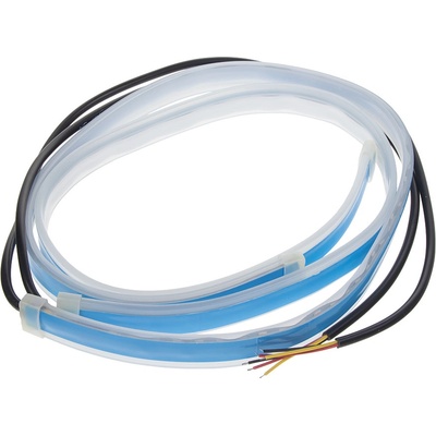 LED pásek, dynamické blinkry oranžová / poziční světla bílá, 60 cm