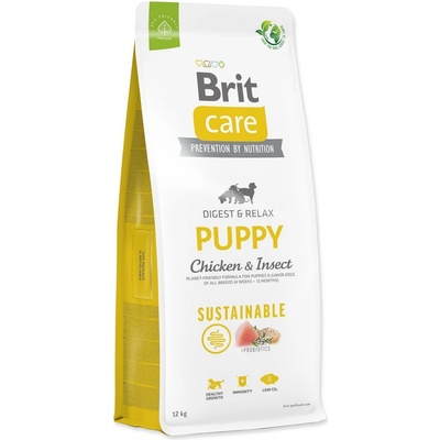 Brit Care Sustainable Puppy Chicken & Insect 3 x 12 kg