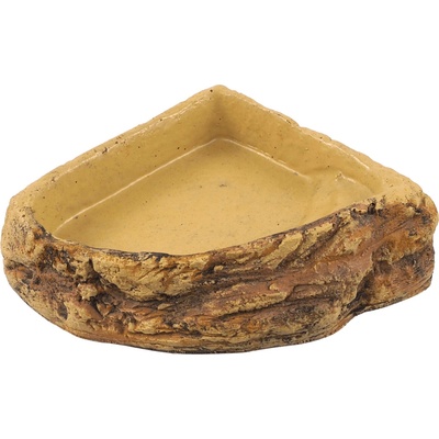 Repti Planet miska rohová světlá 14,5 x 14,5 x 4 cm – Hledejceny.cz