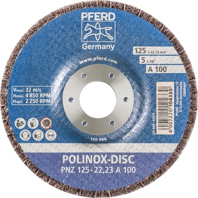 Pferd rúnový brúsny kotúč 125 x 22,23 mm 44692266