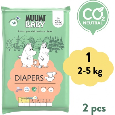 Muumi Baby 1 Newborn 2–5 kg 2 ks