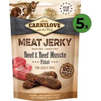 Carnilove Dog Meat Jerky Beef with Beef Muscle Fillet 100 g