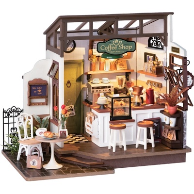 Robotime miniatura domečku Kavárna