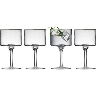 Lyngby Glas Lyngby Glas Sklenice na Gin & Tonic Palermo Gold 4 x 320 ml