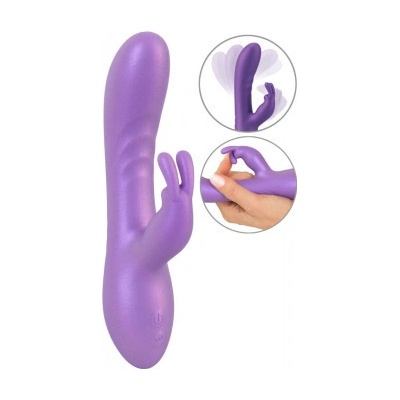Flexibilní králíček s metalickým leskem 18,3 cm