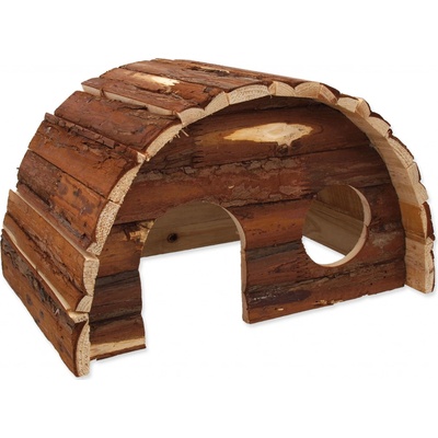 Small Animal Domek Hobit dřevěný 36.5 x 22 x 20 cm – Zboží Mobilmania