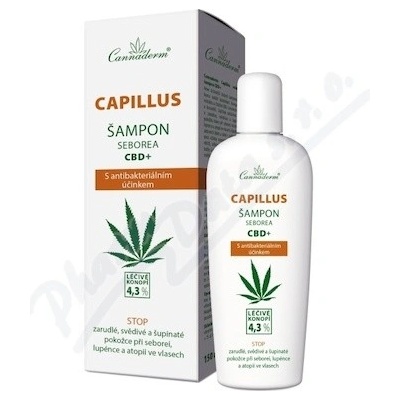 Cannaderm Capillus seborea s CBD+ 150 ml