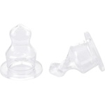 Canpol babies Анатомични силиконови биберони Canpol - Mini, Anticolic, 3+ m, 2 броя (18/125c)