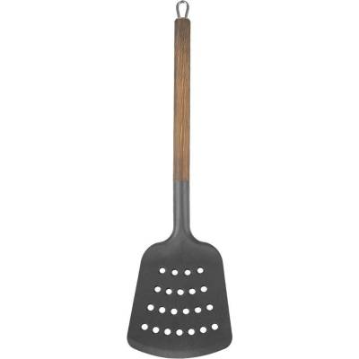 Obracečka s otvory termoplast PBT/nerez WOODEN - ORION domácí potřeby