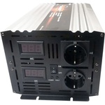 Houli Power Inverter инвертор на напрежение от 12V на 230V, 4000W/8000W, чиста синусоида, 2 контакта (HPZD0040U 12V/50Hz/230V/EU)