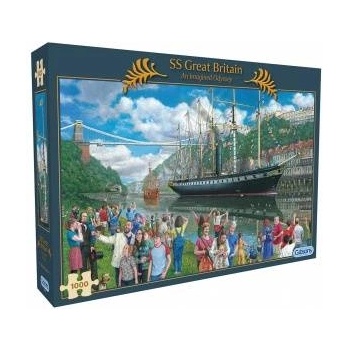 Gibsons Puzzle 1000 el. Statek SS Great Britain