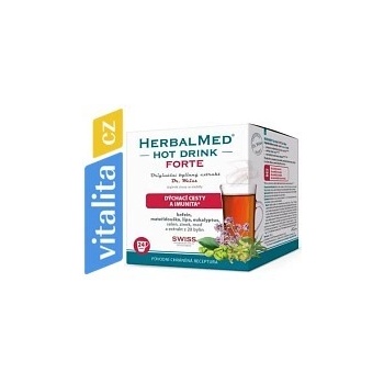 Dr.Weiss HERBALMED HotDrink pro podporu zdraví dýchacích cest 24 ks