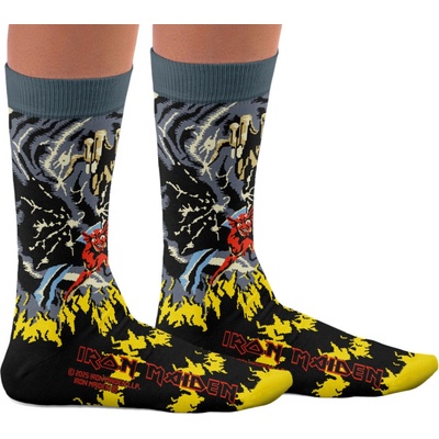 Sock Affairs ponožky Iron Maiden Number Beast SS-IM-Number-Beast-Socks