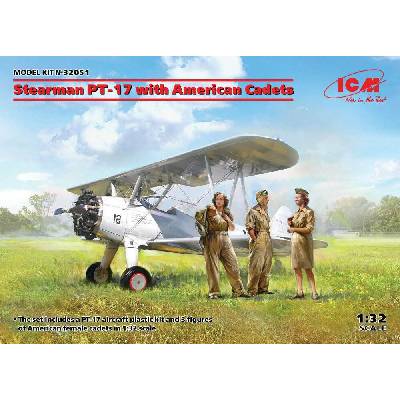 ICM Stearman PT 17 with American Cadets 1:32
