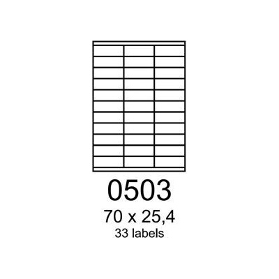 Rayfilm R01000503A biele A4 100 list.