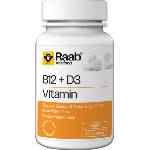 Raab Vitalfood Витамин В12 + d3 - 60 пастили