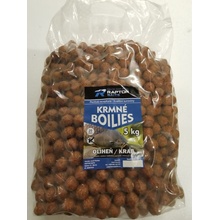 Raptor Baits Krmné boilies Oliheň / krab 5kg 20mm