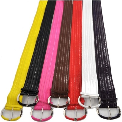 Opasok lesklý Christina Lack Tmavofialová