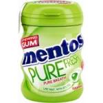 Mentos Pure Fresh дъвки с вкус на лайм и мента кутия 60г