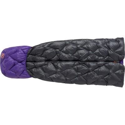 Big Agnes Пухен спален чувал Big Agnes Fly Creek UL Zip Quilt Down sleeping bag - Asphalt / Royal Purple - размер Regular (513-1988-0111)
