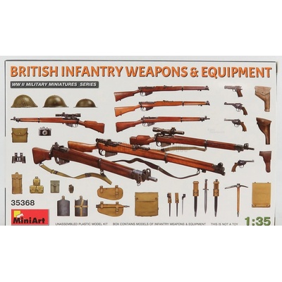 MiniArt British Infantry Weapons & Equipment 35368 1:35