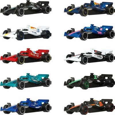 Mattel Hot Wheels Formule 1 Race Team sada 10 ks