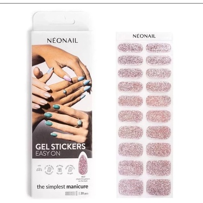 NeoNail Gélové nálepky Easy On M07