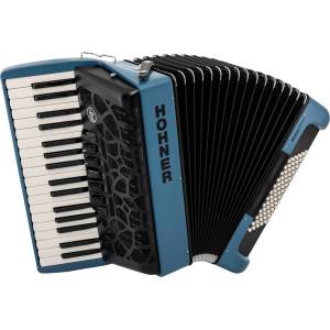 Hohner BRAVO MyColor III 72 Пиано акордеон Water (A166143)