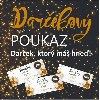 Darčekový poukaz EMI, 100€