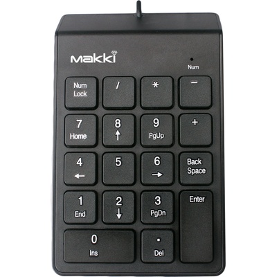 Makki Клавиатура Makki MAKKI-KP-001 Keypad USB, с кабел (MAKKI-KP-001)