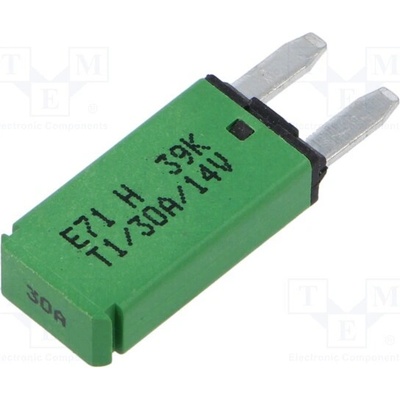 GLOSO 86107 Pojistka: tepelná; automobilová; 30A; 14VDC; 12,45mm; E71