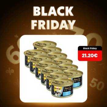 Gimborn GimCat ShinyCat Kitten tuniak 12 x 70 g