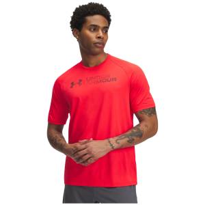 Under Armour Tech Reflective SS Размер: L / Цвят: червен