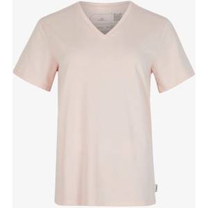 O'Neill Бежова дамска основна тениска с V-образно деколте O'Neill ESSENTIALS V-NECK T-SHIRT O'Neill | Bezhov | ЖЕНИ | XS
