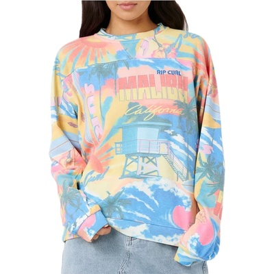 Rip Curl Дамски пуловер Rip Curl Women's Surf Side Relaxed Crew Jumper - Multico (117-3549-0215)