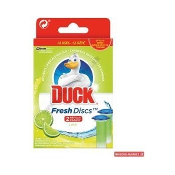 Duck Fresh Discs čistič WC Limetka nápln 2x36 ml