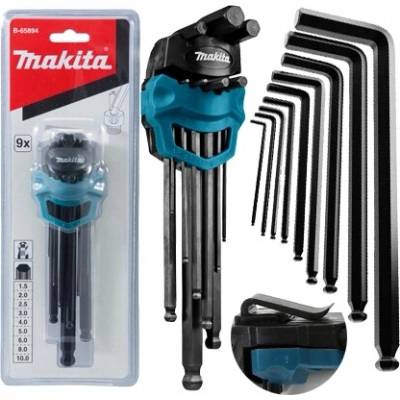Makita Sada imbusových kľúčov 1,5-10 mm 9-dielna B-65894