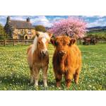 Trefl - Puzzle Friends on the Farm - 500 piese
