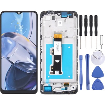 Image 1 of Motorola LCD Дисплей и Тъч Скрийн с Рамка за Motorola Moto E22 / E22i
