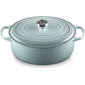 Le Creuset Съдове за готвене SIGNATURE 31 см, 6, 3 л, овална форма, SEA SALT, чугун, Le Creuset (LECR21178317174430)