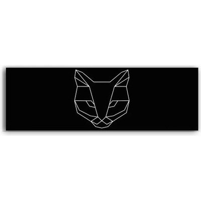 Fotoobraz 150x55 cm panorama Cat polygon