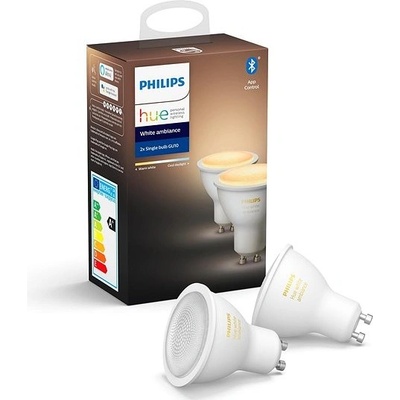 Philips Hue White Ambiance 4.3W GU10 set 2ks