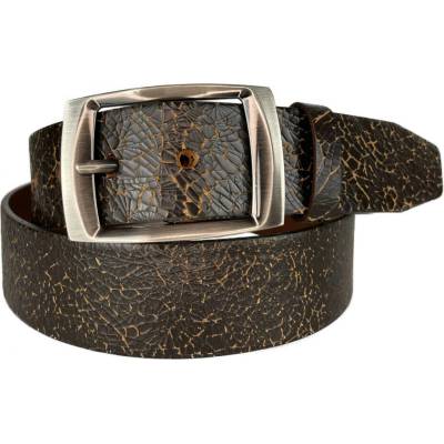 Penny Belts Kožený opasek unisex dop2 hnědý