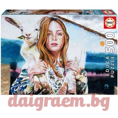 Educa Пъзел educa 19910 - 500 части - Овчарката, Лили Брик (edu19910)
