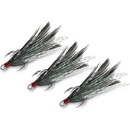 Delphin Trojháček B!RD Triple Hook Černá vel.6 3ks