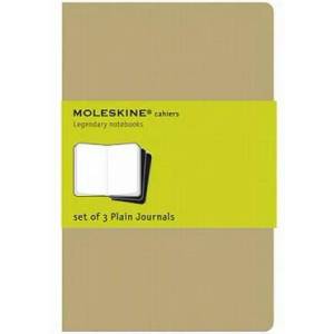 Moleskine Plain Cahier - Kraft Cover (3 Set) | Moleskine (ISBN: 9788883704949)