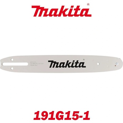 Makita Шина 30 см, 3/8", 1.1 мм, 46 звена, Makita 191G15-1, за модели резачки UA003G, UA004G, DUC254, DUC306, UC003G, UC3041A, UC3541A, UC4041A, EY403 (191G15-1)
