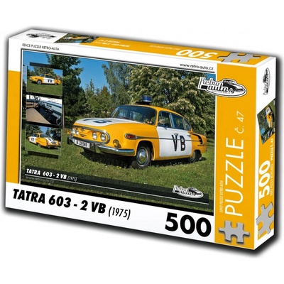 Retro-auta č. 47 Tatra 603-2 VB 1975 500 dielov