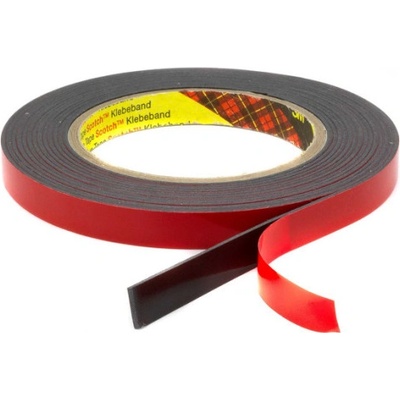3M páska pre automobilový priemysel exteriér a interiér 19 mm x 1,5 mm x 11 m čierna PT1500